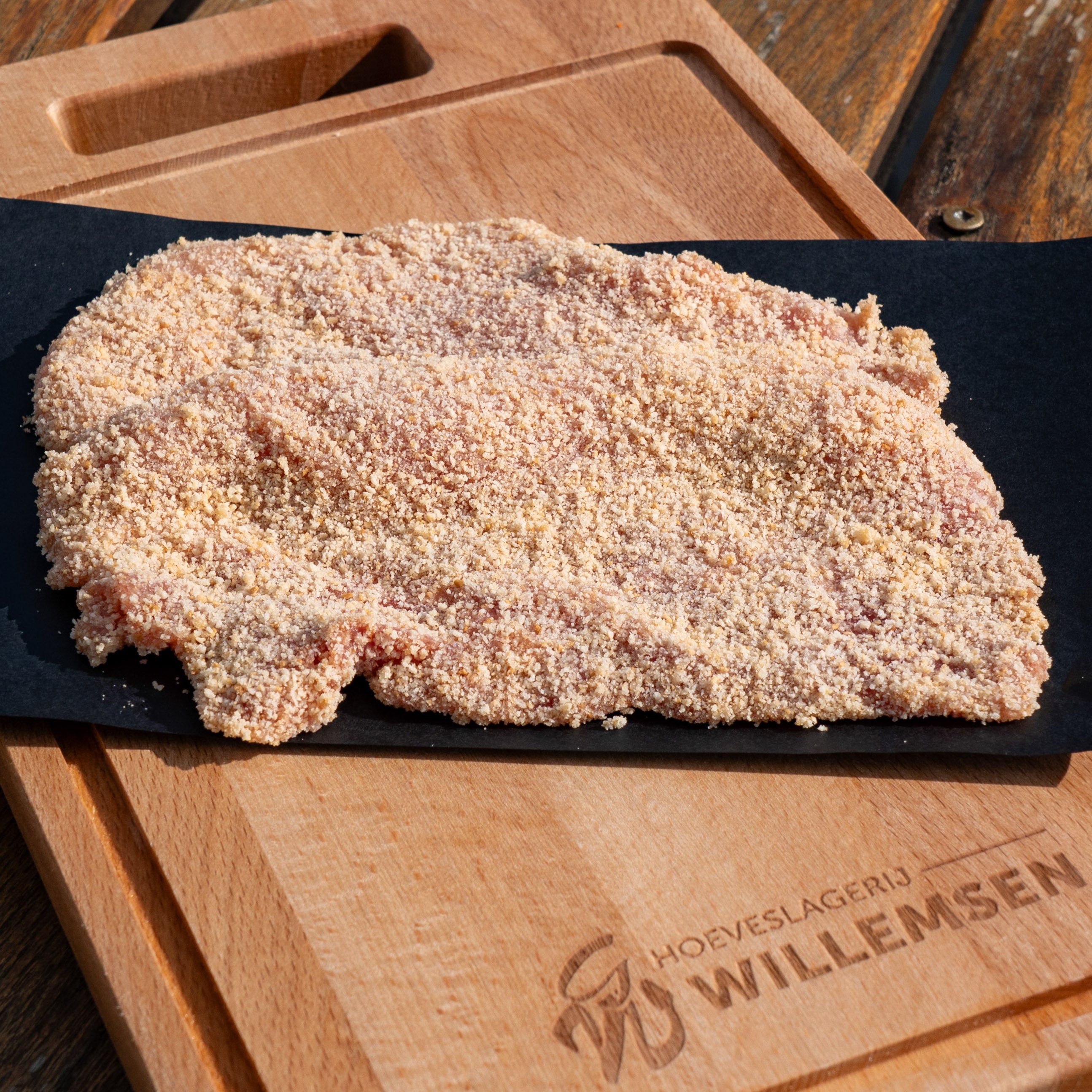 Gepaneerde schnitzel