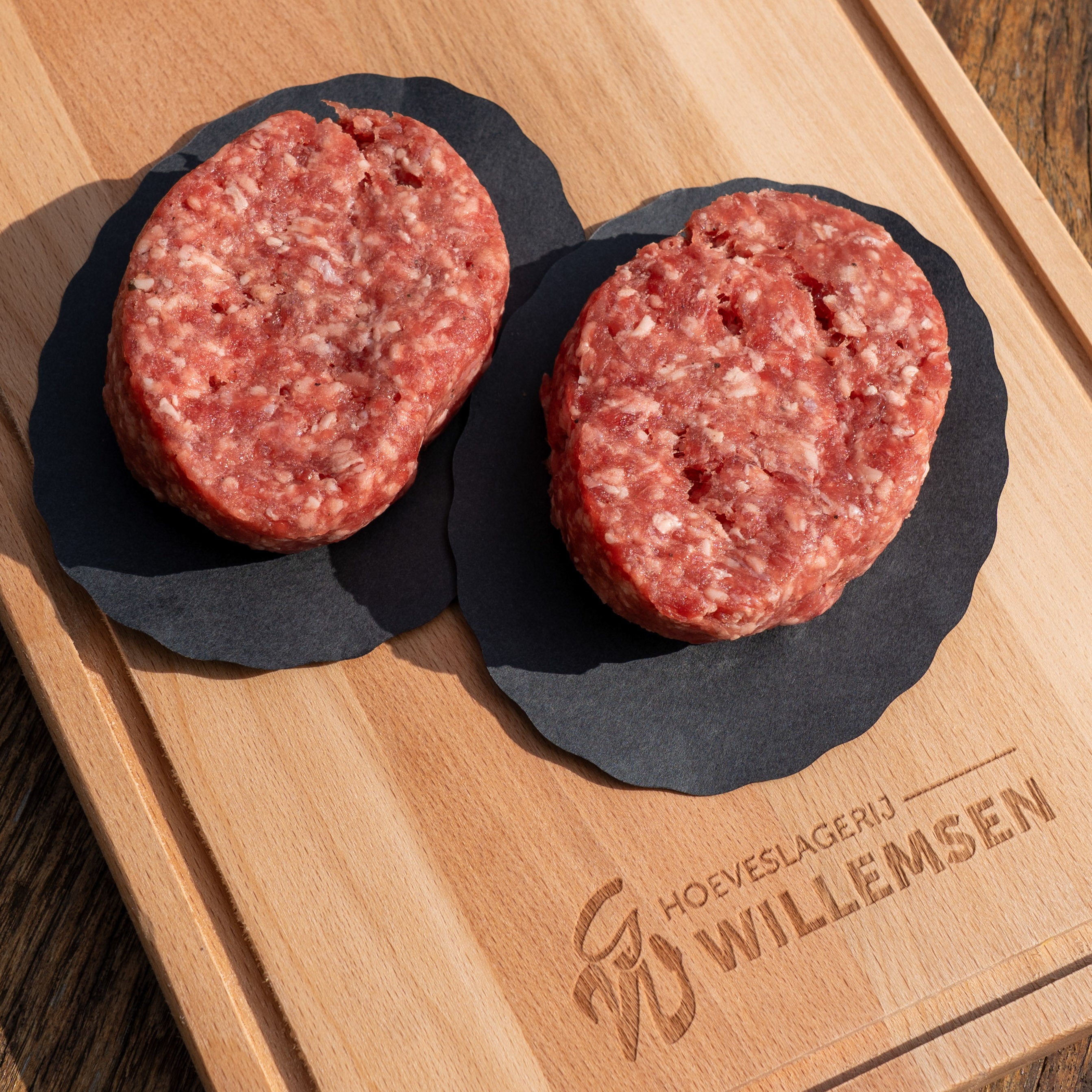 Hamburger 60 % rund