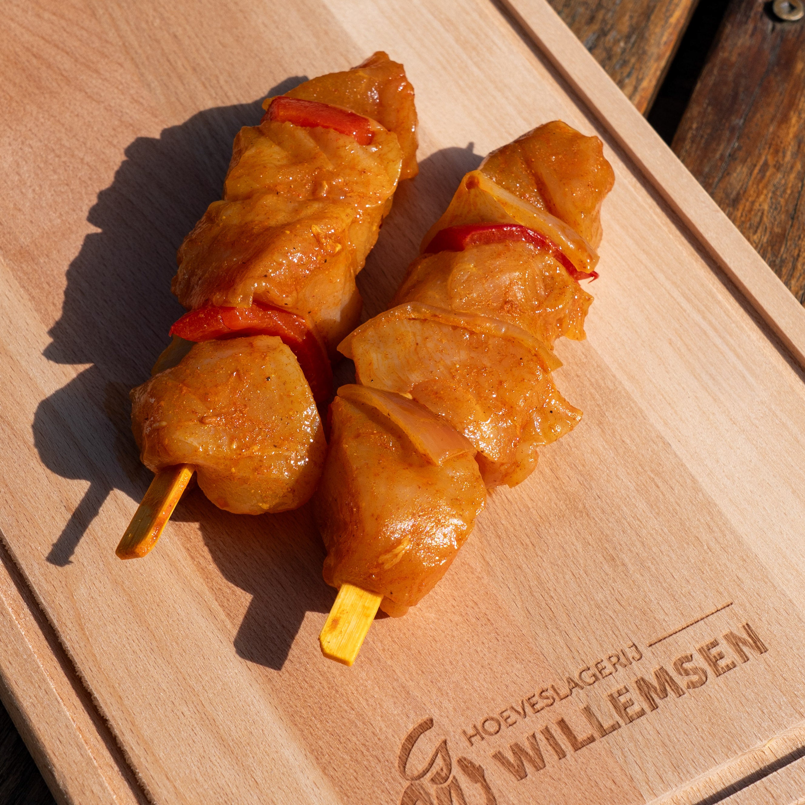 Kippenbrochette